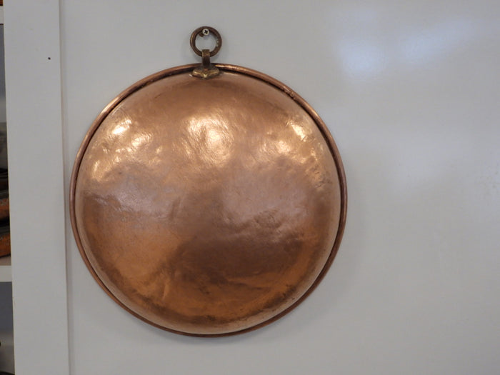 Hand Hammered Round Copper Bowl