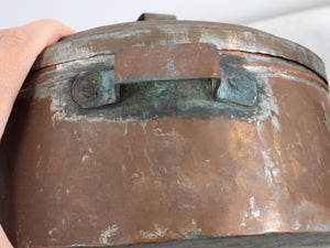 Old Copper Cooking Pot