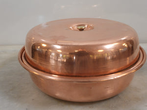 Handmade Round Covered Dish