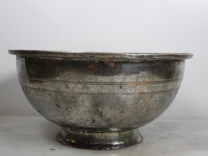 Old Turkish Copper Bowl