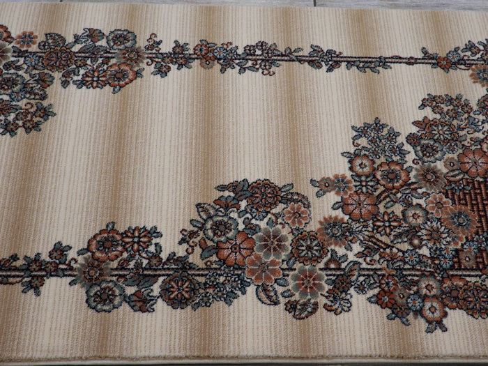 Turkish Beige Color Wool Rug