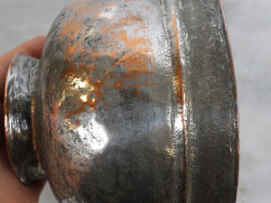 Old copper bowl