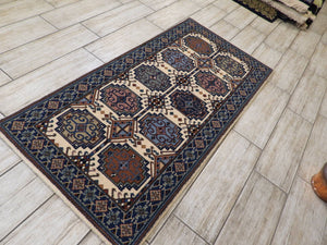 Turkish Oriental Wool Area Rug