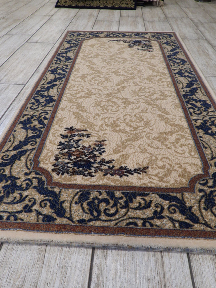 Oriental Wool Turkish Area Rug 89x160 Cm