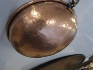 Hand Hammered Round Copper Bowl