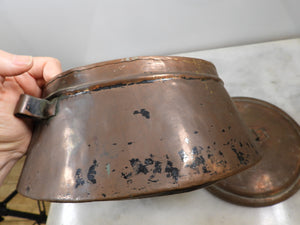 Old Copper Cooking Pot