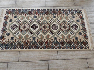 Oriental Kilim Design  Machinemade Wool Rug 80x150 Cm