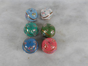 Copper Christmas Ornaments (set of 6)