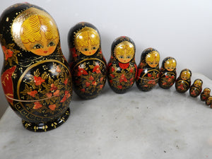 10 Pieces Russian Matryoshka Doll