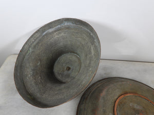 Old Copper Plate with Cover