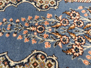 Blue Turkish Machinemade Rug 80x130Cm