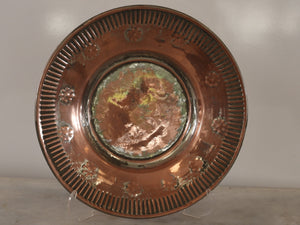 Old Copper dish 1970s