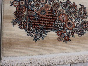 Turkish Beige Color Wool Rug