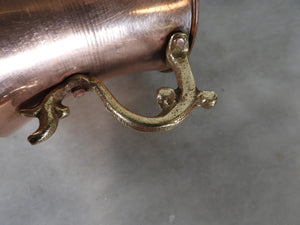Handmade Copper Beer Mug with Fancy Handle