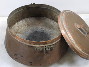 Old Copper Cooking Pot