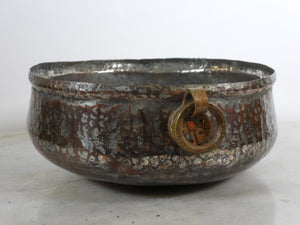 Large Handmade Copper Bowl