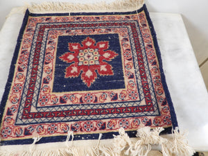 Vintage Turkish Handmade Hereke Rug