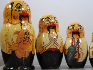 10 Pieces Matryoshka doll of Ukranian Man