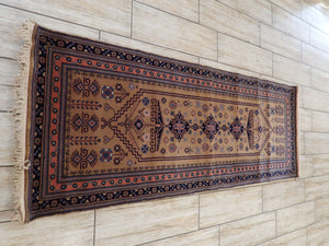 Turkish Oriental Machinemade Runner Rug 75x200 Cm