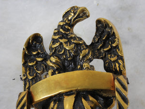 Solid Brass Large Eagle Door Knocker