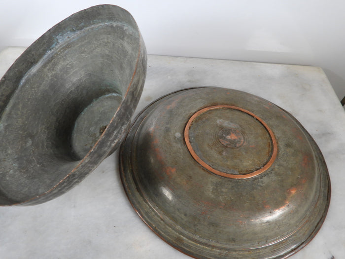 Old Copper Plate with Cover