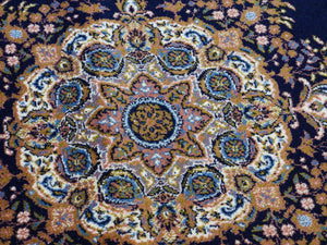 Navy Blue Turkish Machinemade Rug 100x200 Cm