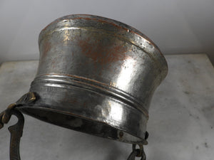 Old Handmade Copper Bucket