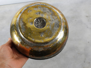 Old Brass Hammam Bowl