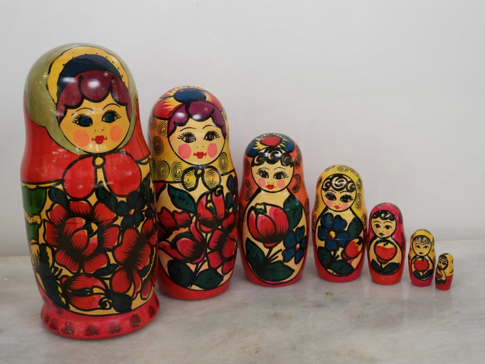 Traditional Pieces Matryoshka Doll – Ali's Copper Shop