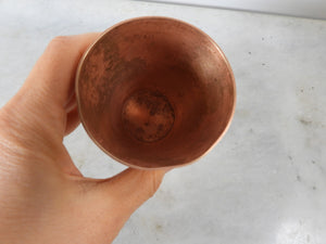 Old Handmade Brass Cup