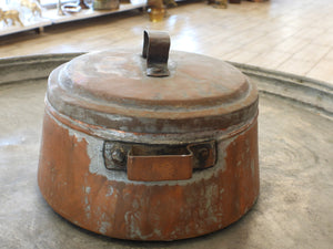 Old Copper Cooking Pot