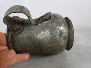 Old Handmade Copper Mug
