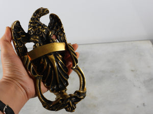 Solid Brass Large Eagle Door Knocker