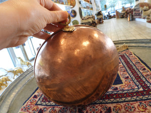 Small  Hand Hammered Round Copper Bowl