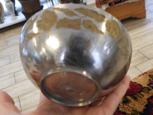 Old Handmade Brass Bowl