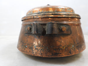 Old Small Copper Cooking Pot