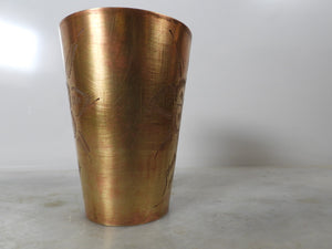 Old Handmade Brass Cup