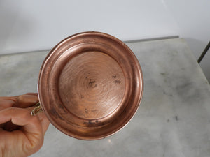 Handmade Copper Beer Mug with Fancy Handle