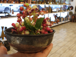 Hammered Small  Copper Bowl