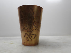 Old Handmade Brass Cup