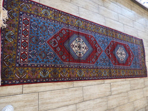 Turkish Oriental Machinemade Runner Rug