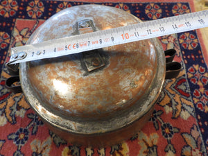 Old Small Copper Cooking Pot