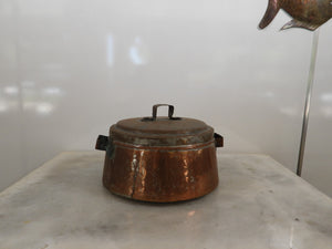 Old Copper Cooking Pot