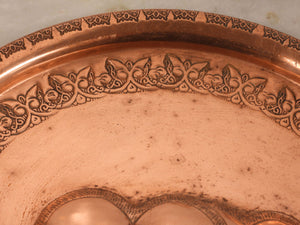 The Best Valentine's Day Gift: Heart Embossed Copper Plate