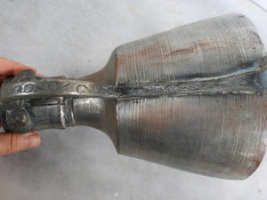 Old Hand Hammered Copper Pitcher Jug