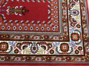 Red Turkish Oriental Machinemade Rug 80x125Cm