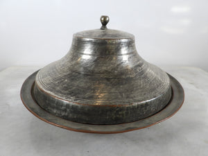 Old Copper Plate with Cover