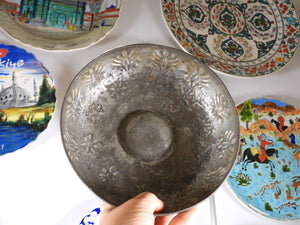 Old Brass Decorative Handmade Hammam Bowl