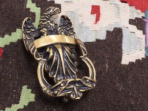 Solid Brass Large Eagle Door Knocker