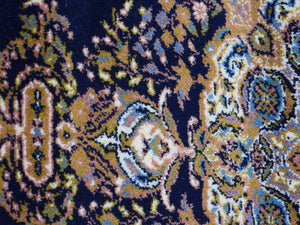 Navy Blue Turkish Machinemade Rug 100x200 Cm